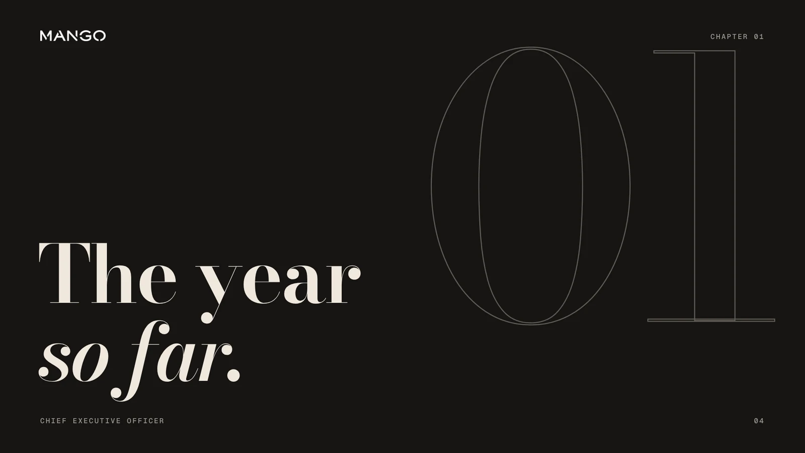 Mango keynote slide: The year so far